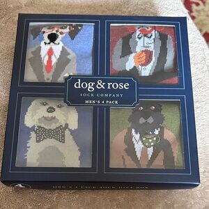 Men's 4 Pack Novelty Socks - Multicolor